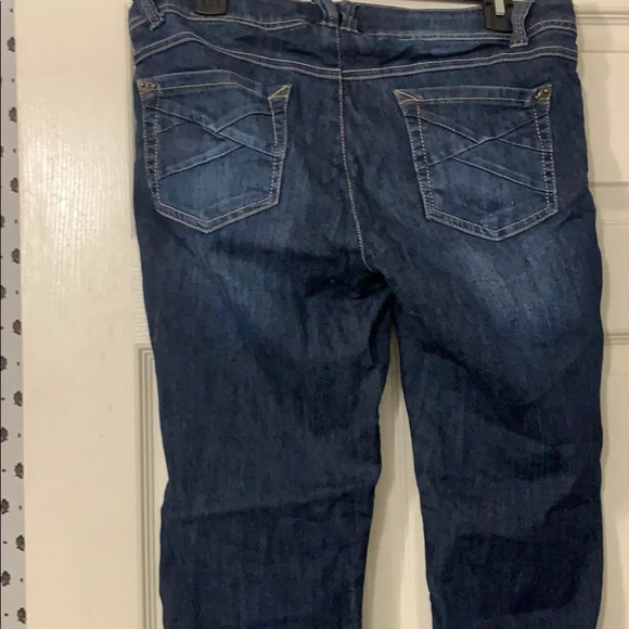 Candies Denim Cropped Jeans size 9 - Picture 6 of 7